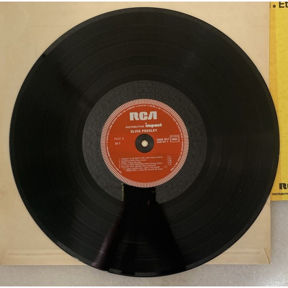 ELVIS PRESLEY Le Disque D'Or LP Vinyl French IMPACT RCA 6886 807 VG+/EX Import - Picture 4 of 5